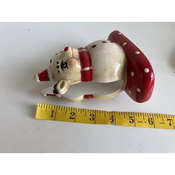 Johanna Parker Christmas Reindeer Ceramic Napkin Holder Holiday NEW - Picture 13 of 14